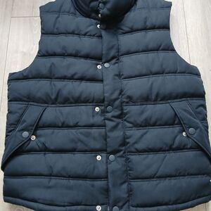 GAP Men's Dark Blue Puffer Vest